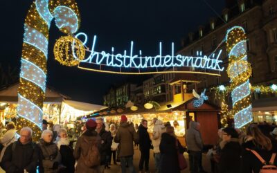Village du partage : marché de Noël de Strasbourg